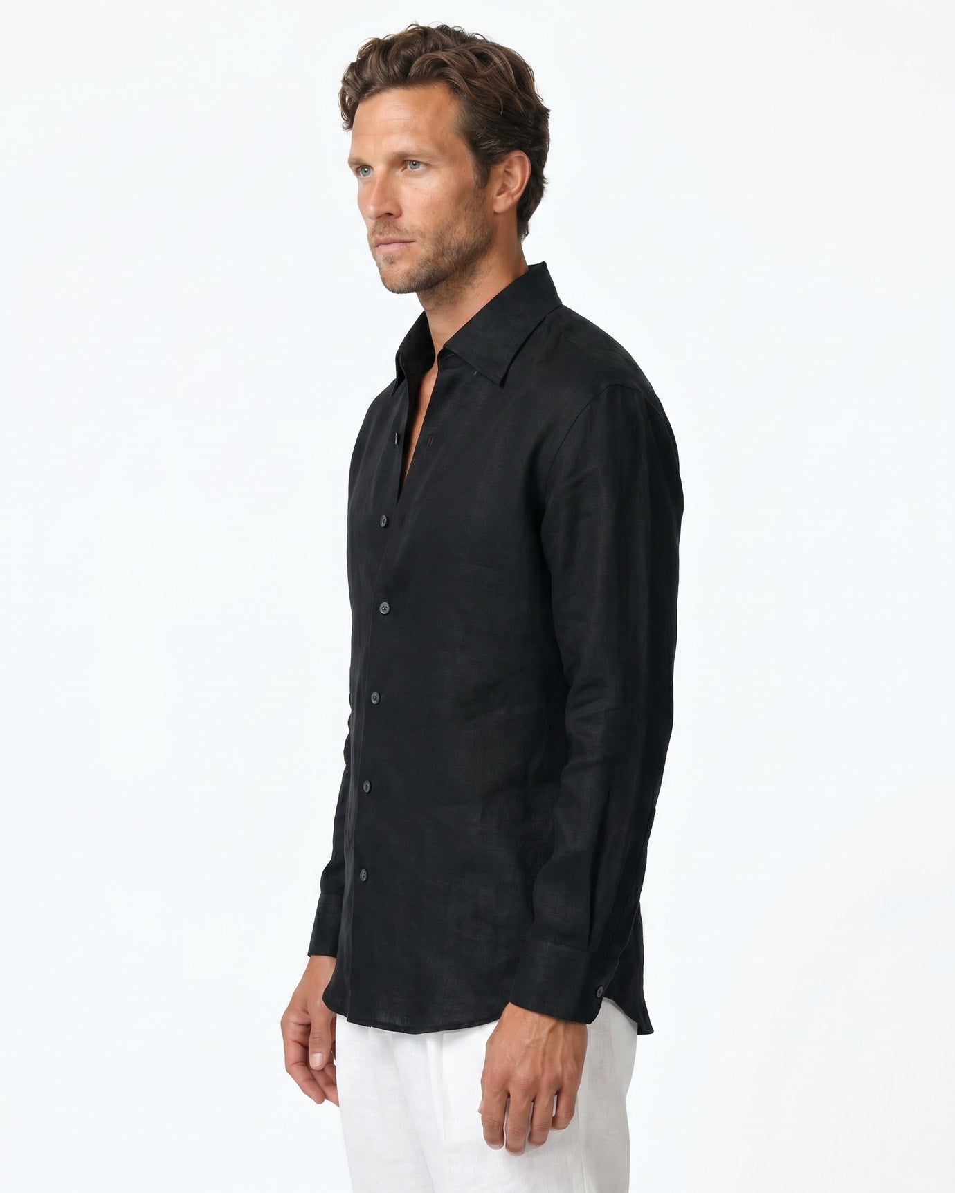 High Count Fine LInen Shirt