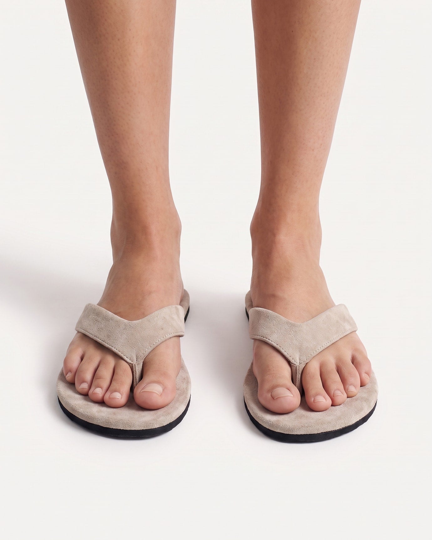 Minimalist Genuine Leather Flip-Flops