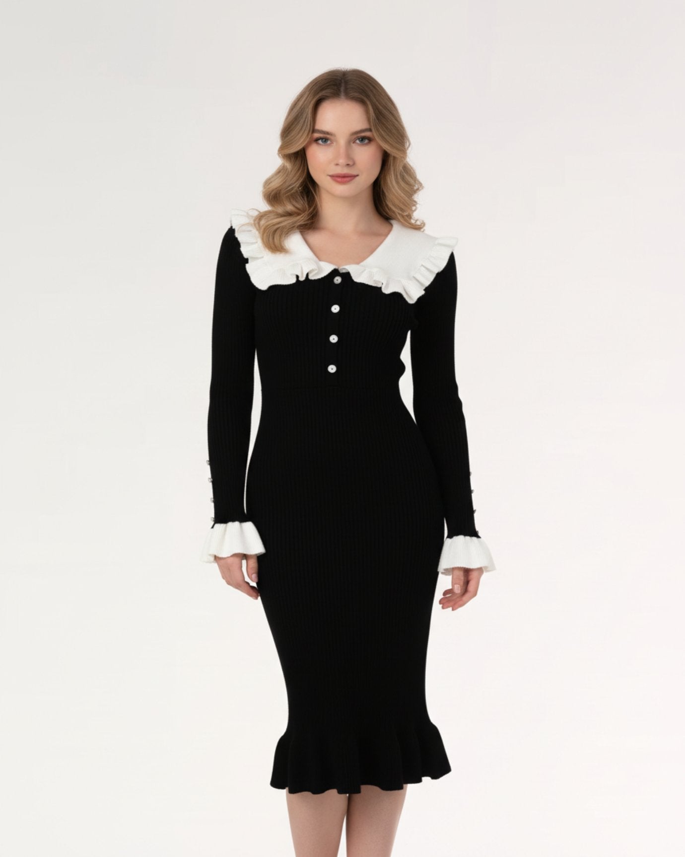 Old Money Dress Long Sleeve