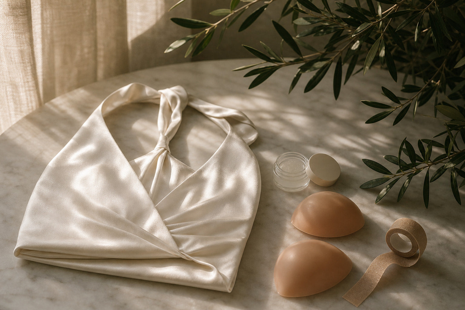 How to Hide a Bra Under Backless or Halter Dresses