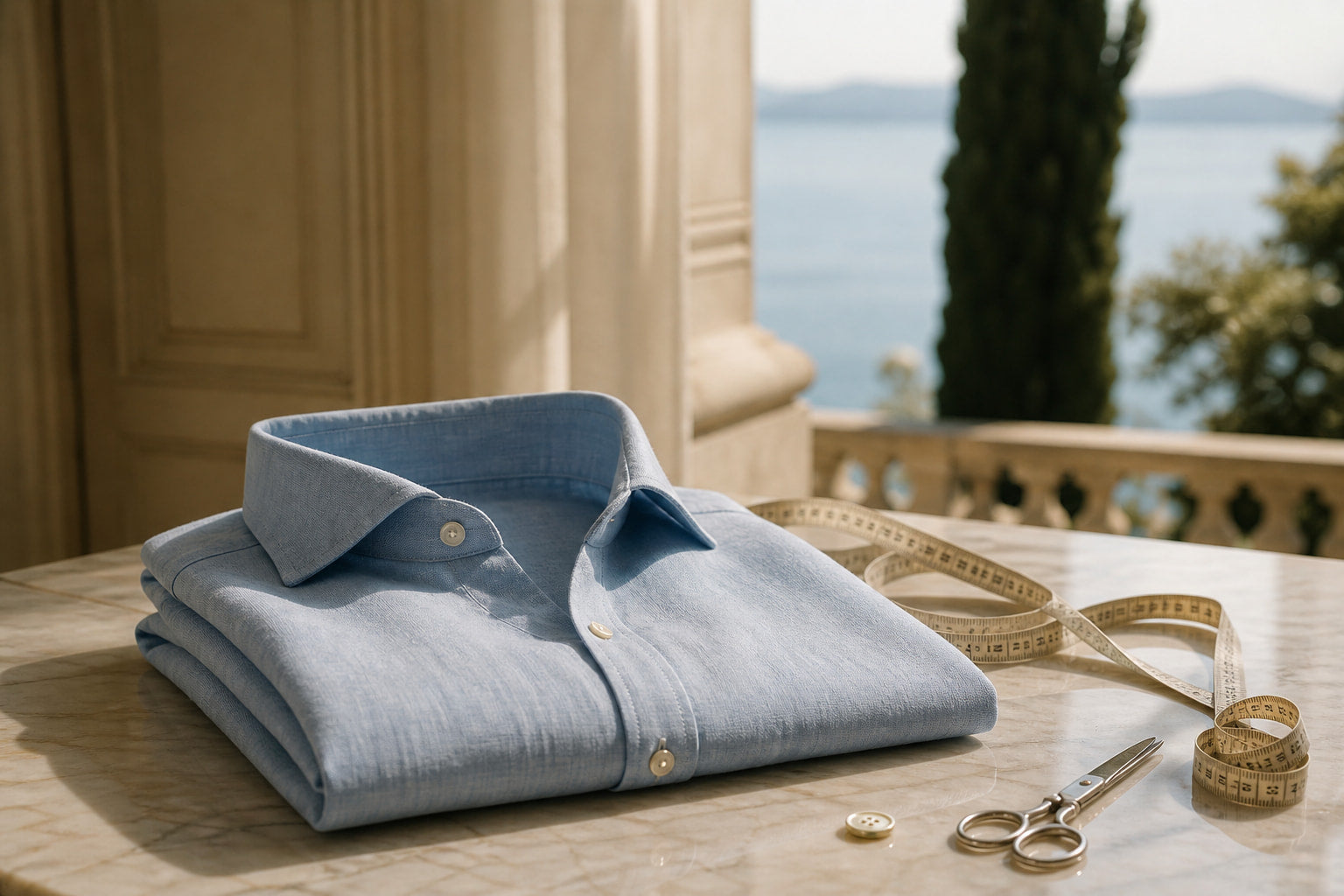 How to Tailor a Button-Down Shirt to Accentuate Your Frame