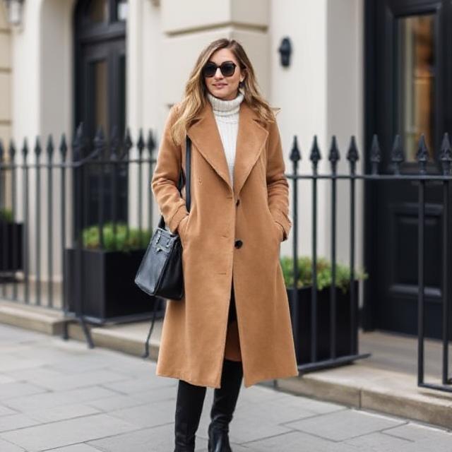 How to Style a Camel Coat in 5 Wealthy Ways