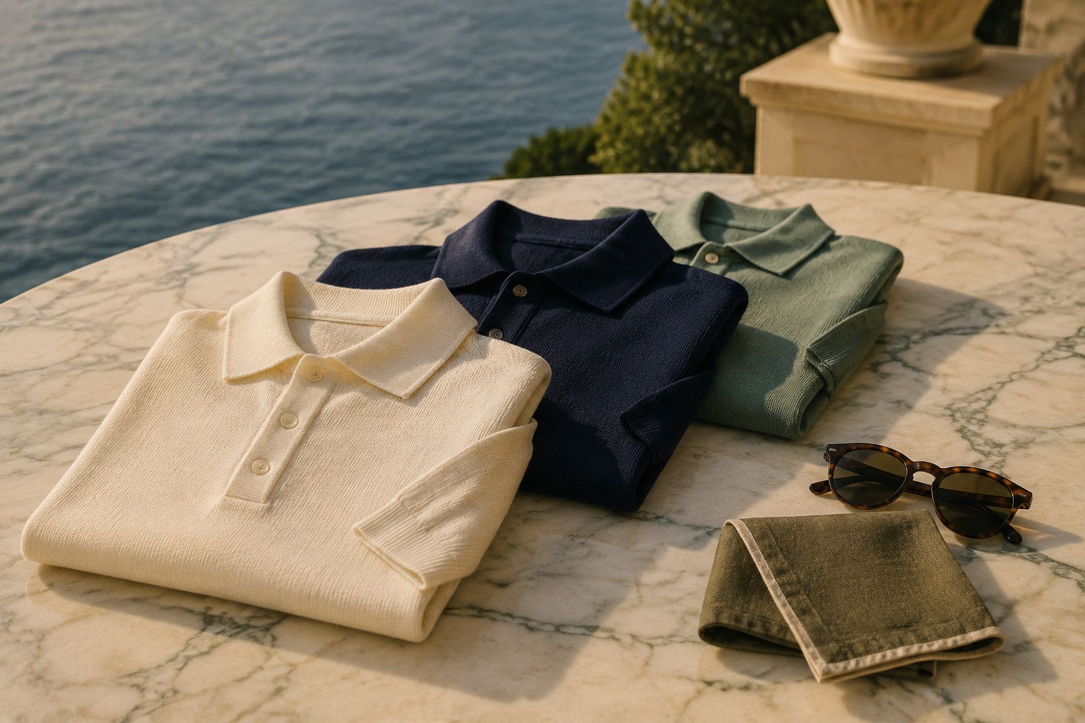 The Case for the Short-Sleeved Knit Polo in Menswear