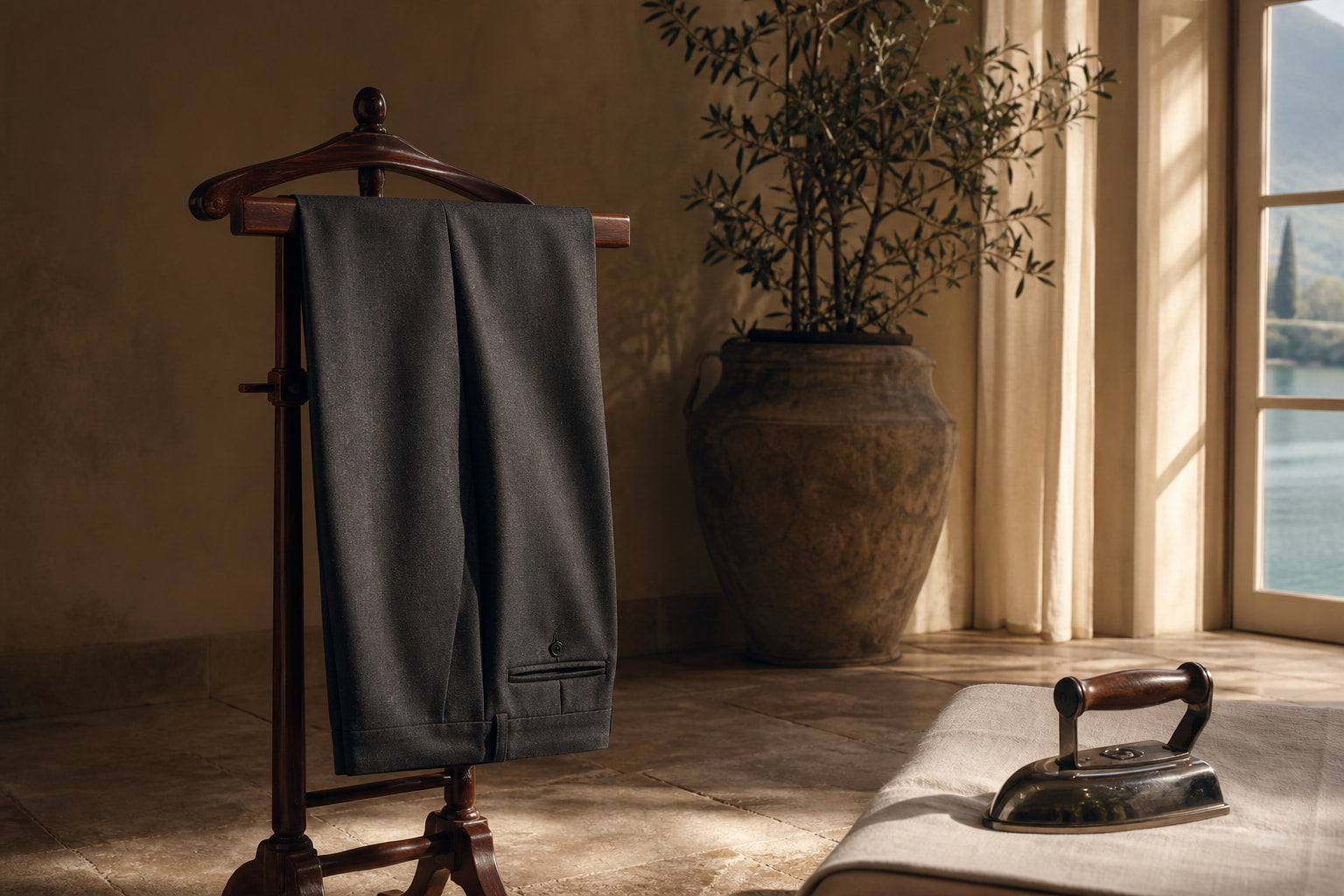 How to Maintain the Sharp Crease in Your Dress Trousers
