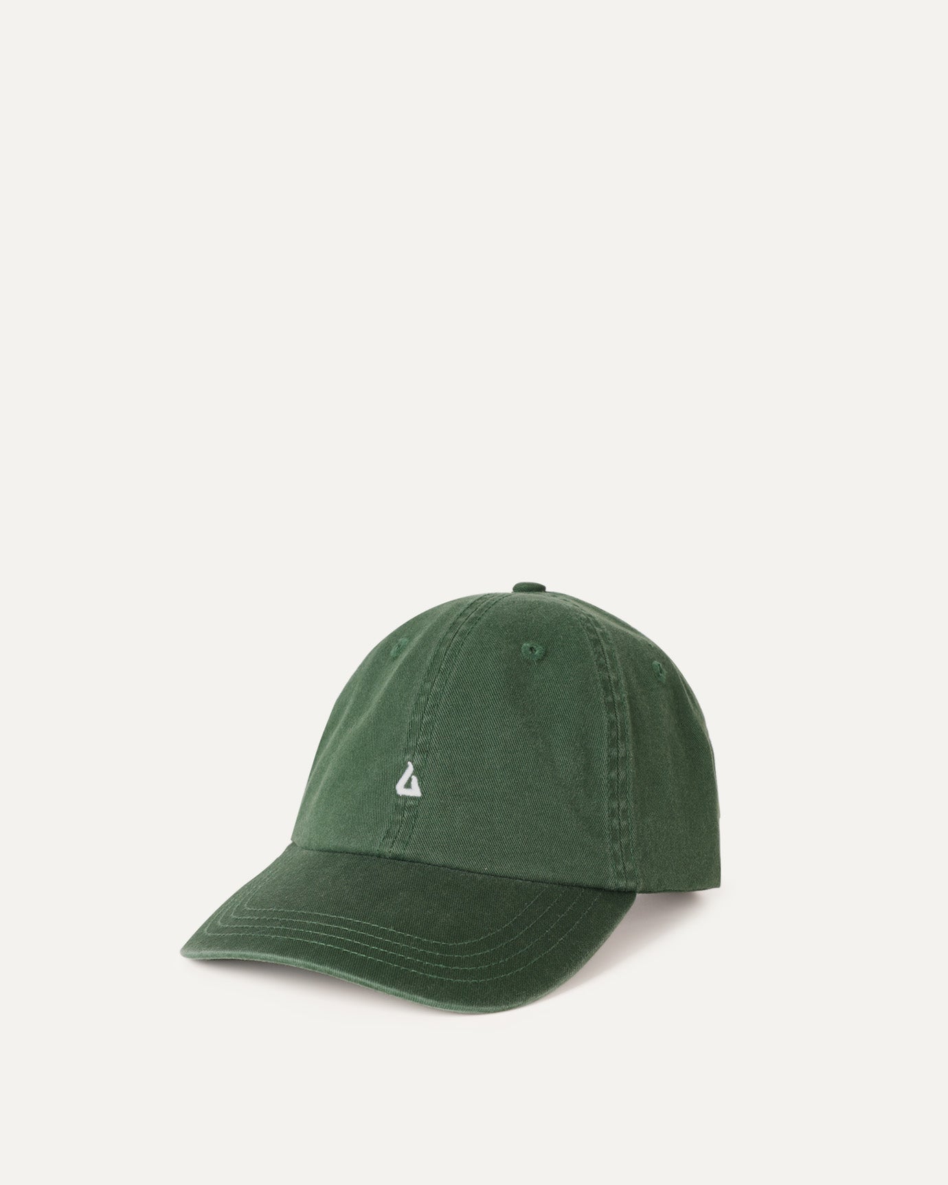 Washed Cotton Cap Dark Green