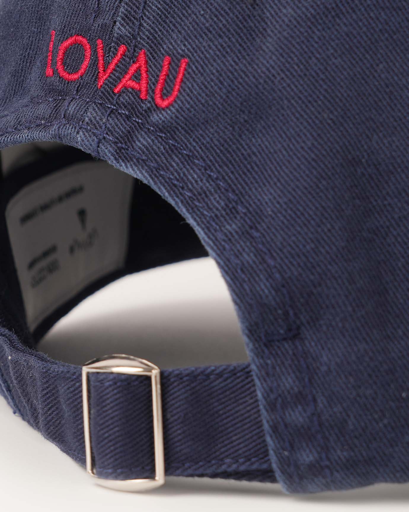 Washed Cotton Cap Navy Blue