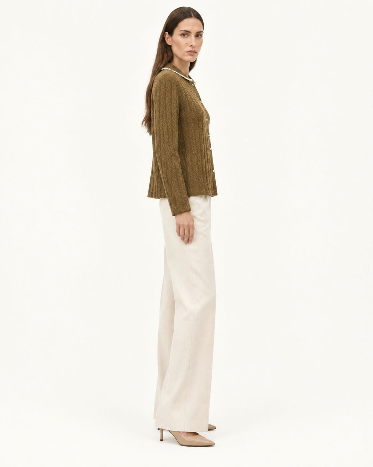 Limited Edition Cashmere Cable Knit Cardigan