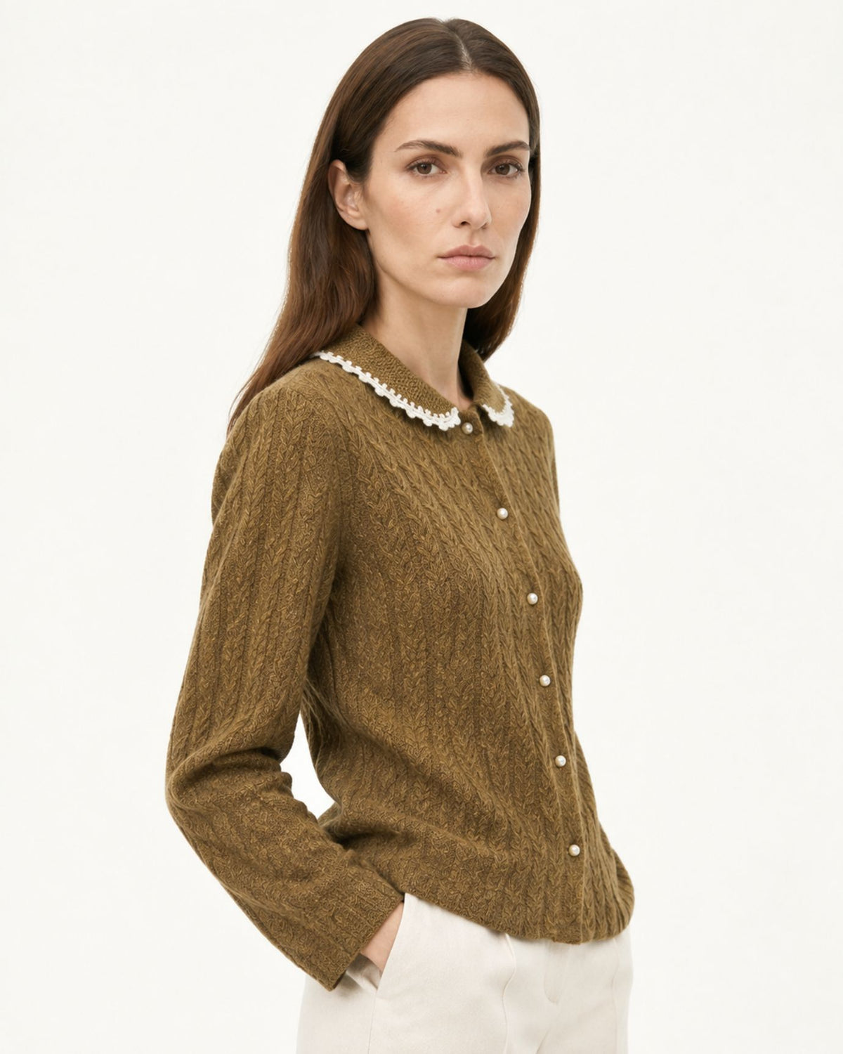 Limited Edition Cashmere Cable Knit Cardigan