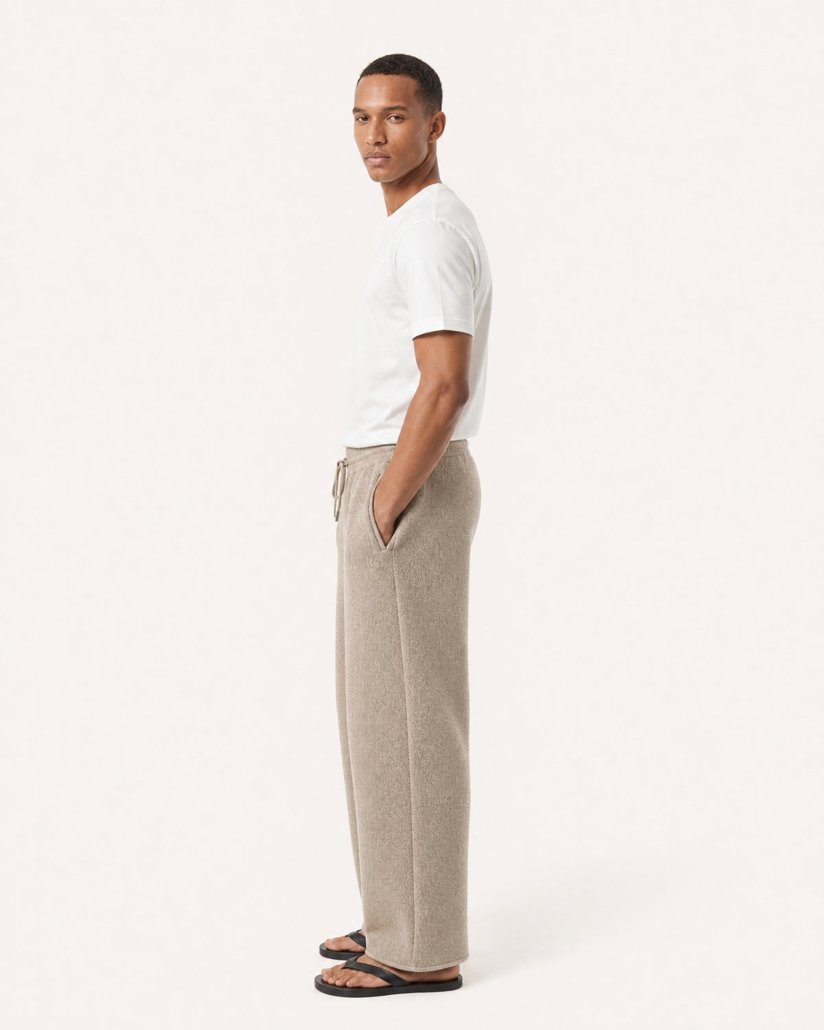 Four-Way Stretch Cashmere Travel Pants
