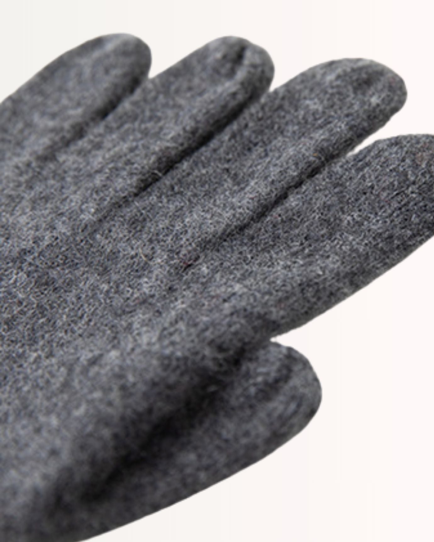 Cashmere Gloves extended color matching edge
