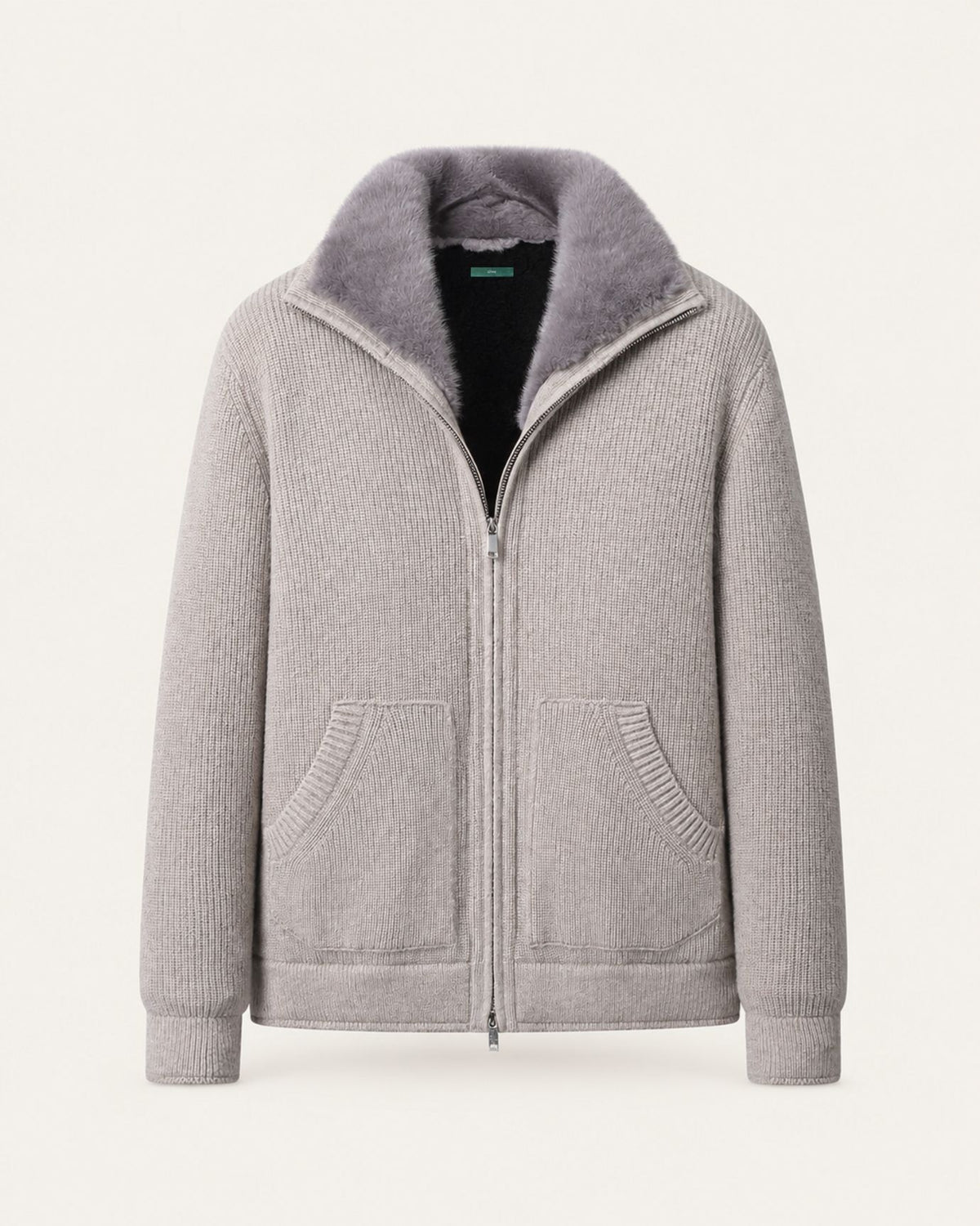 Cashmere Parka with Full Mink Lining Jacket