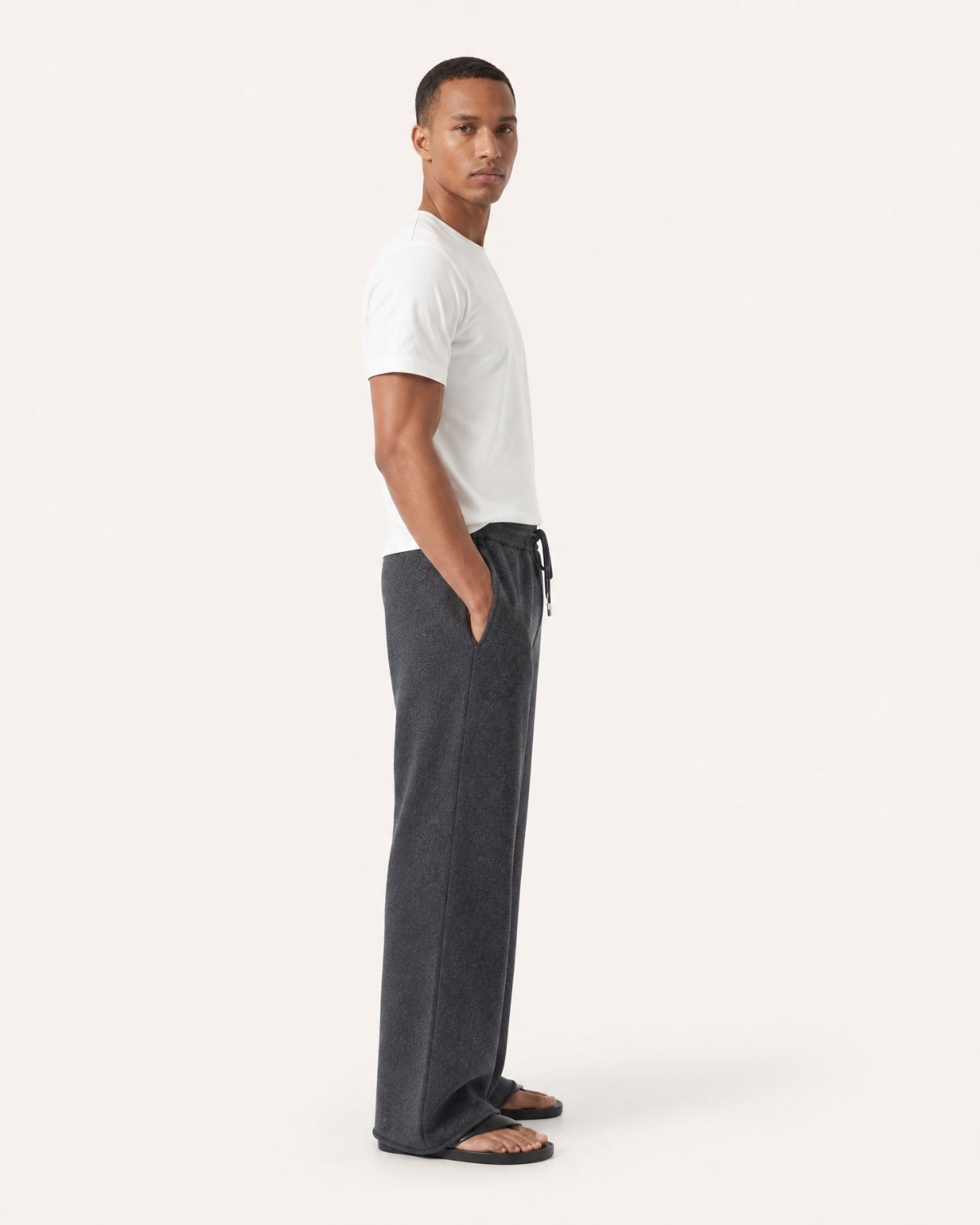 Four-Way Stretch Cashmere Travel Pants