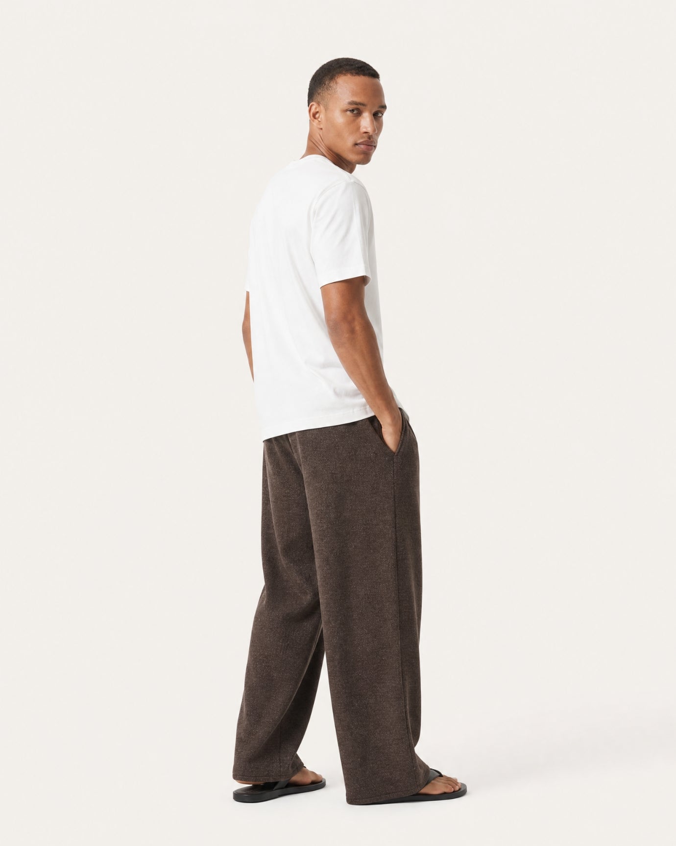Four-Way Stretch Cashmere Travel Pants