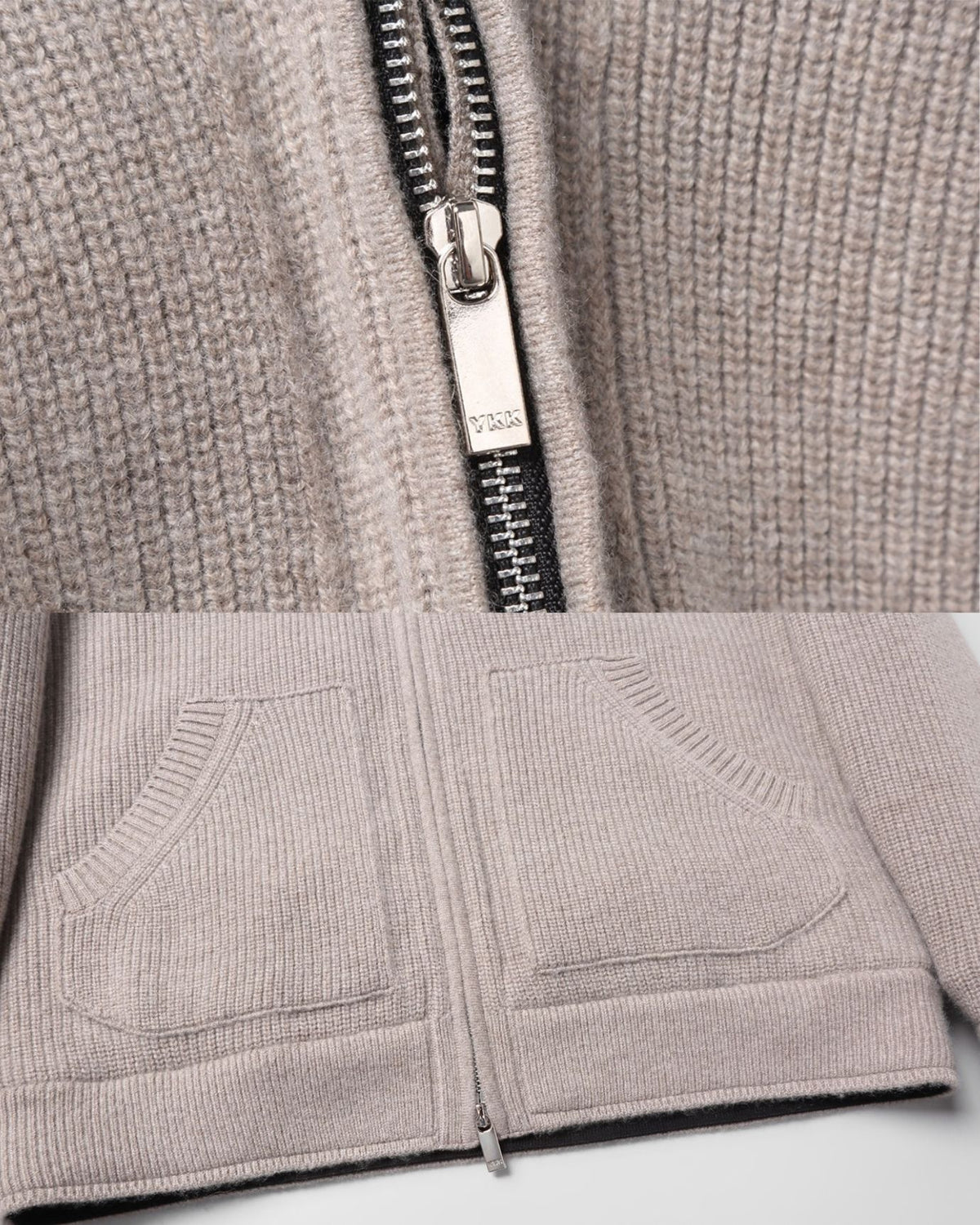 Cashmere Parka with Full Mink Lining Jacket