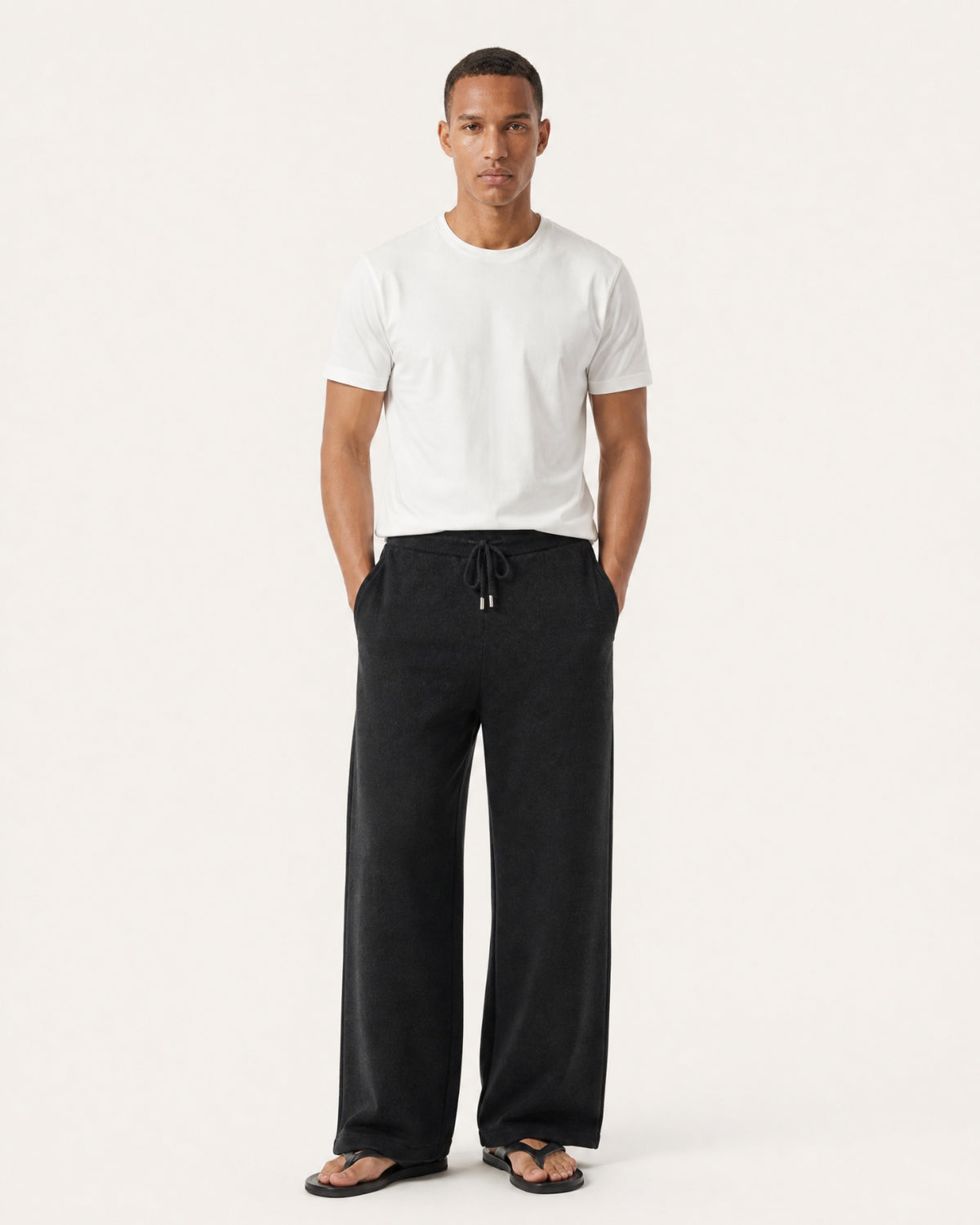 Four-Way Stretch Cashmere Travel Pants