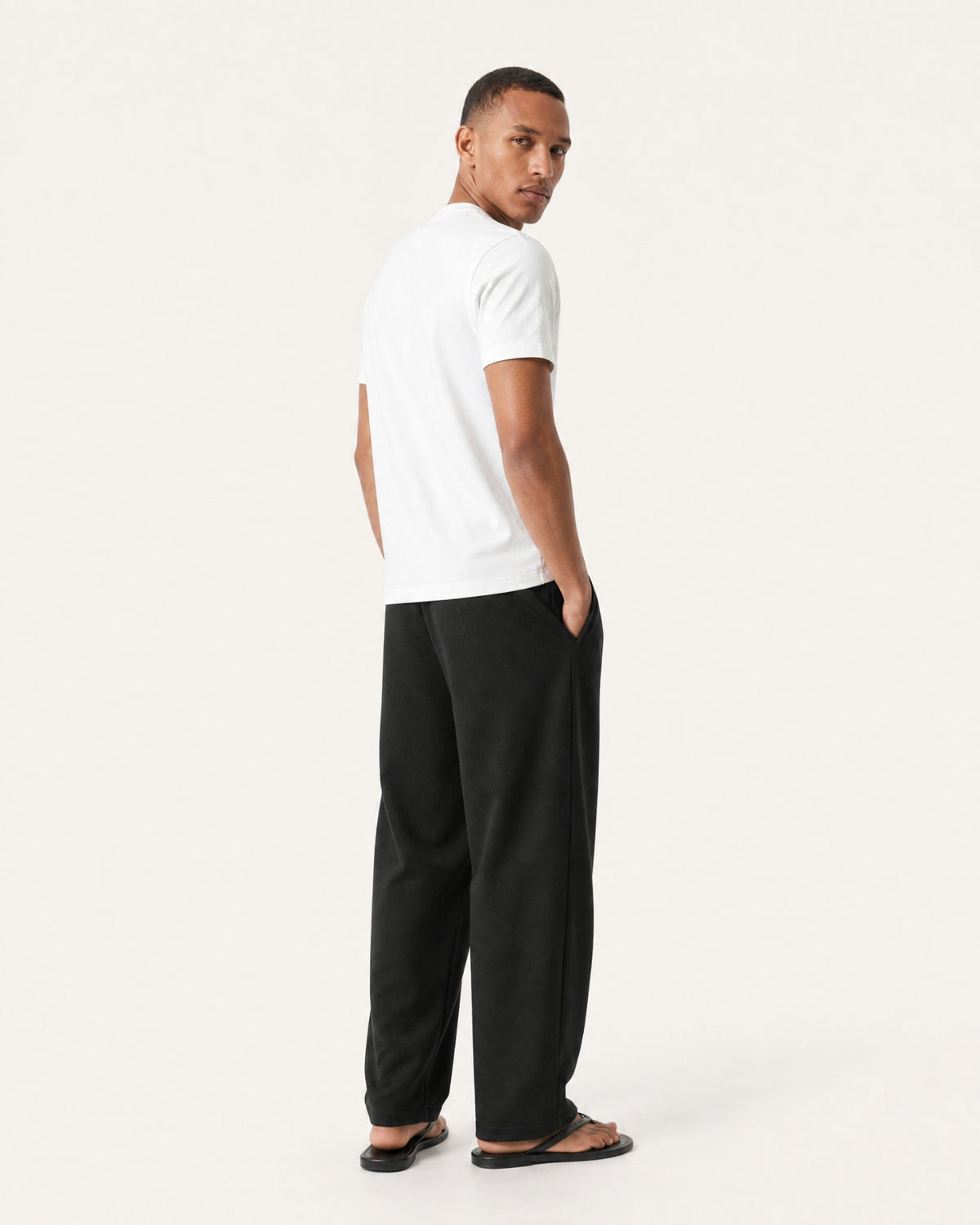 Four-Way Stretch Cashmere Travel Pants