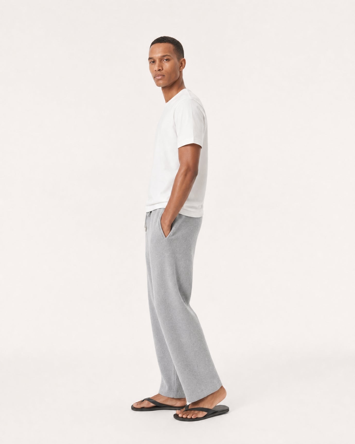 Four-Way Stretch Cashmere Travel Pants