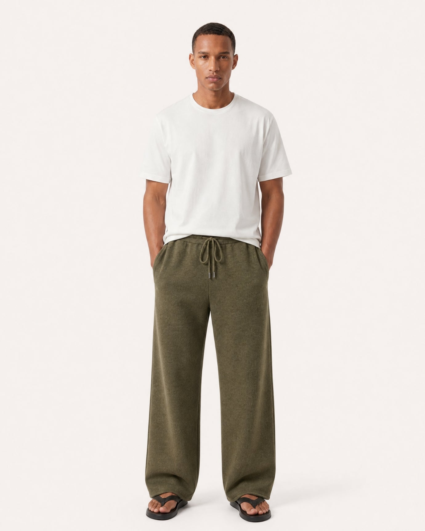 Four-Way Stretch Cashmere Travel Pants