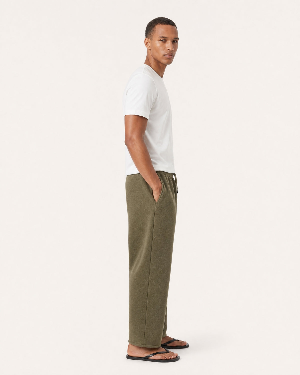 Four-Way Stretch Cashmere Travel Pants