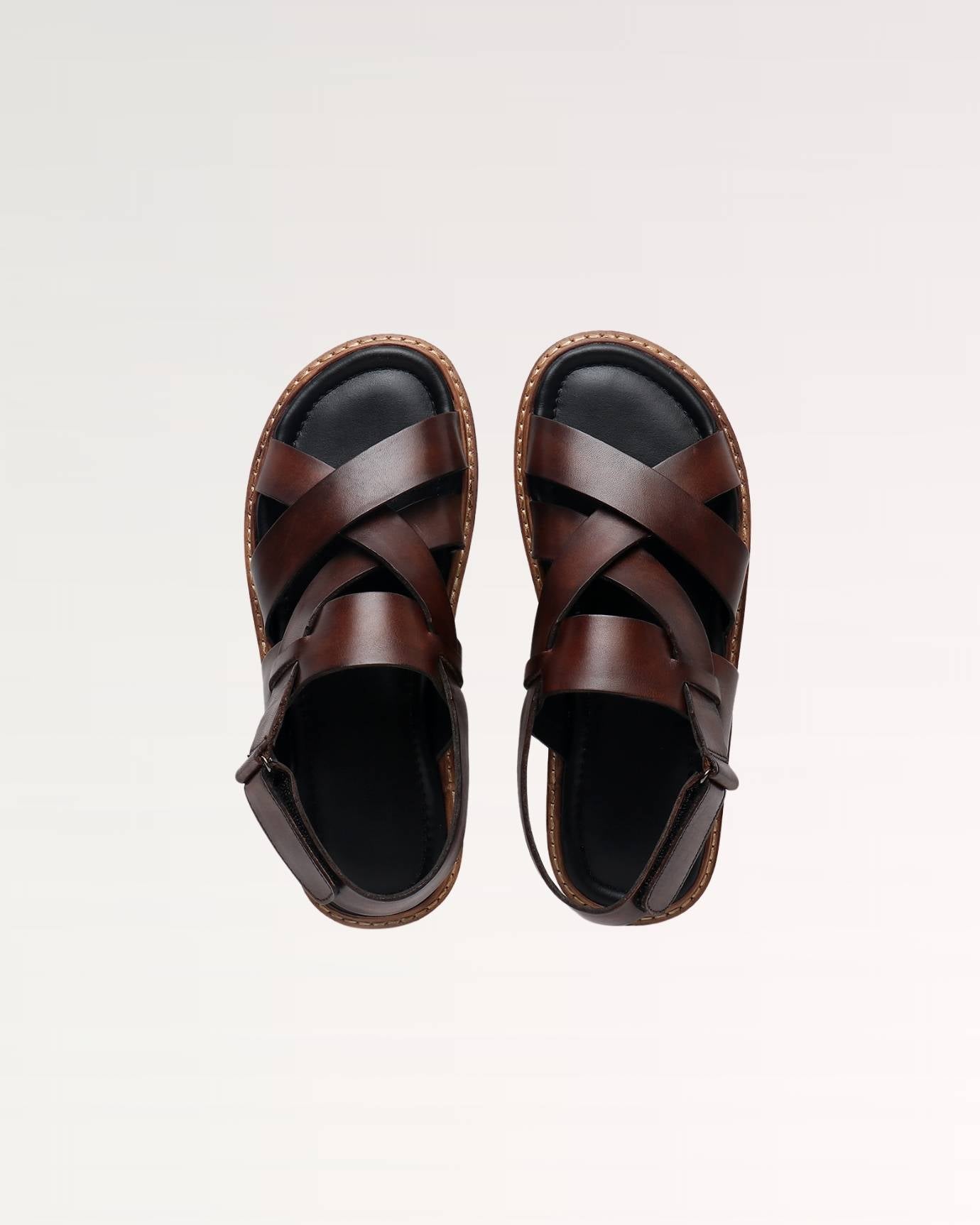 Lovau Portofino Leather Sandals