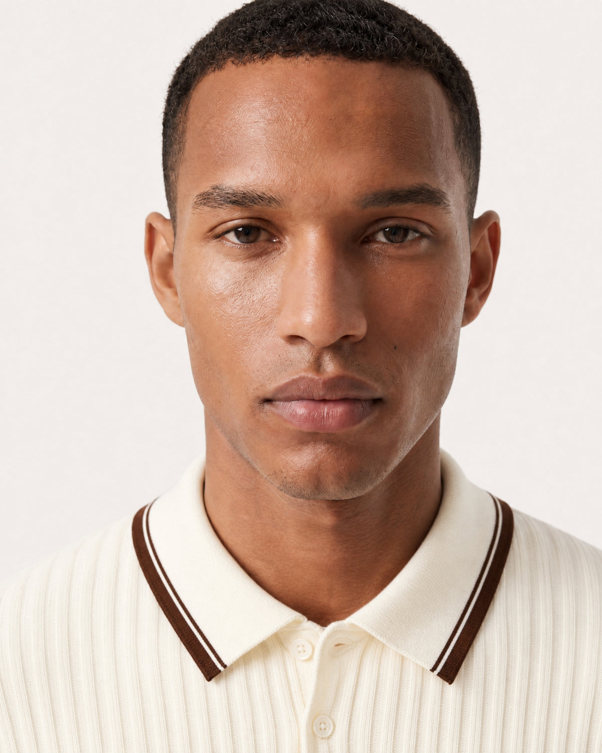 Hamptons Cashmere Knit Polo Shirt Limited Edition