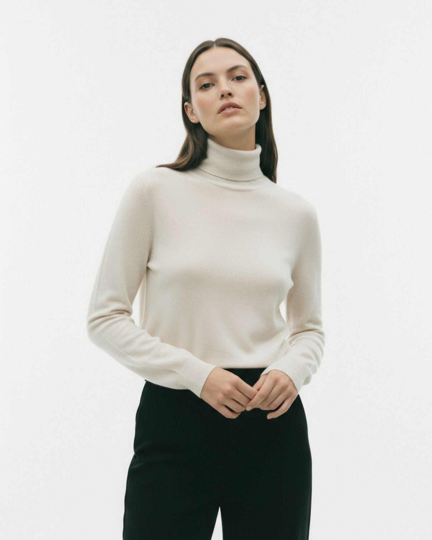 Cashmere & Wool Pullover Sweater