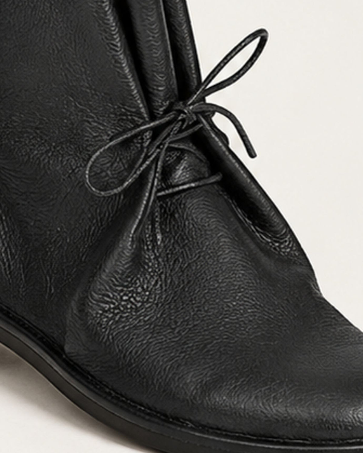 Handmade Top-Grain Leather Pull-On Ankle Boots