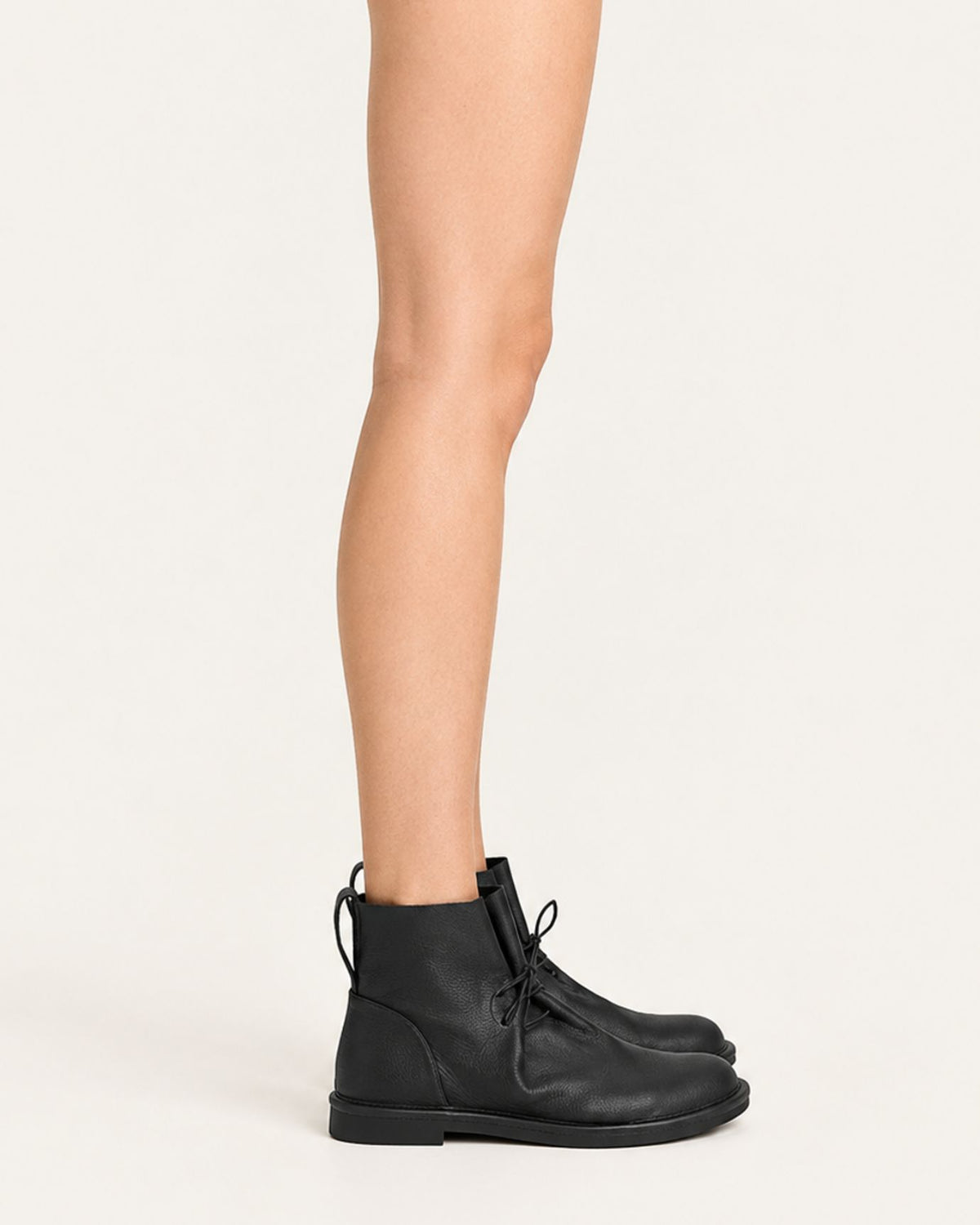 Handmade Top-Grain Leather Pull-On Ankle Boots