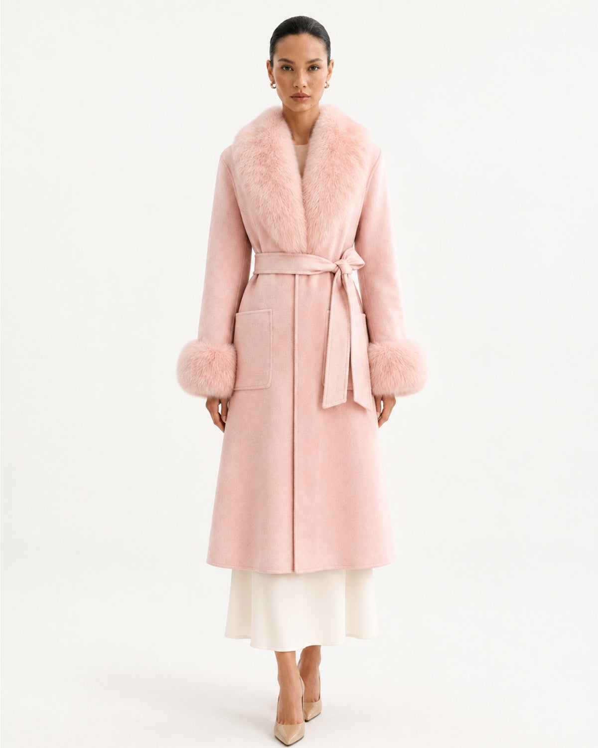 Kimberly Slim-Fit Double-Faced Cashmere Coat