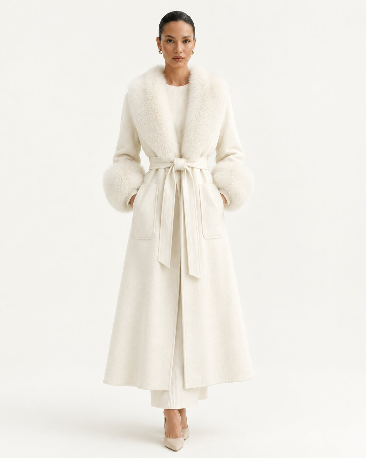 Kimberly Slim-Fit Double-Faced Cashmere Coat