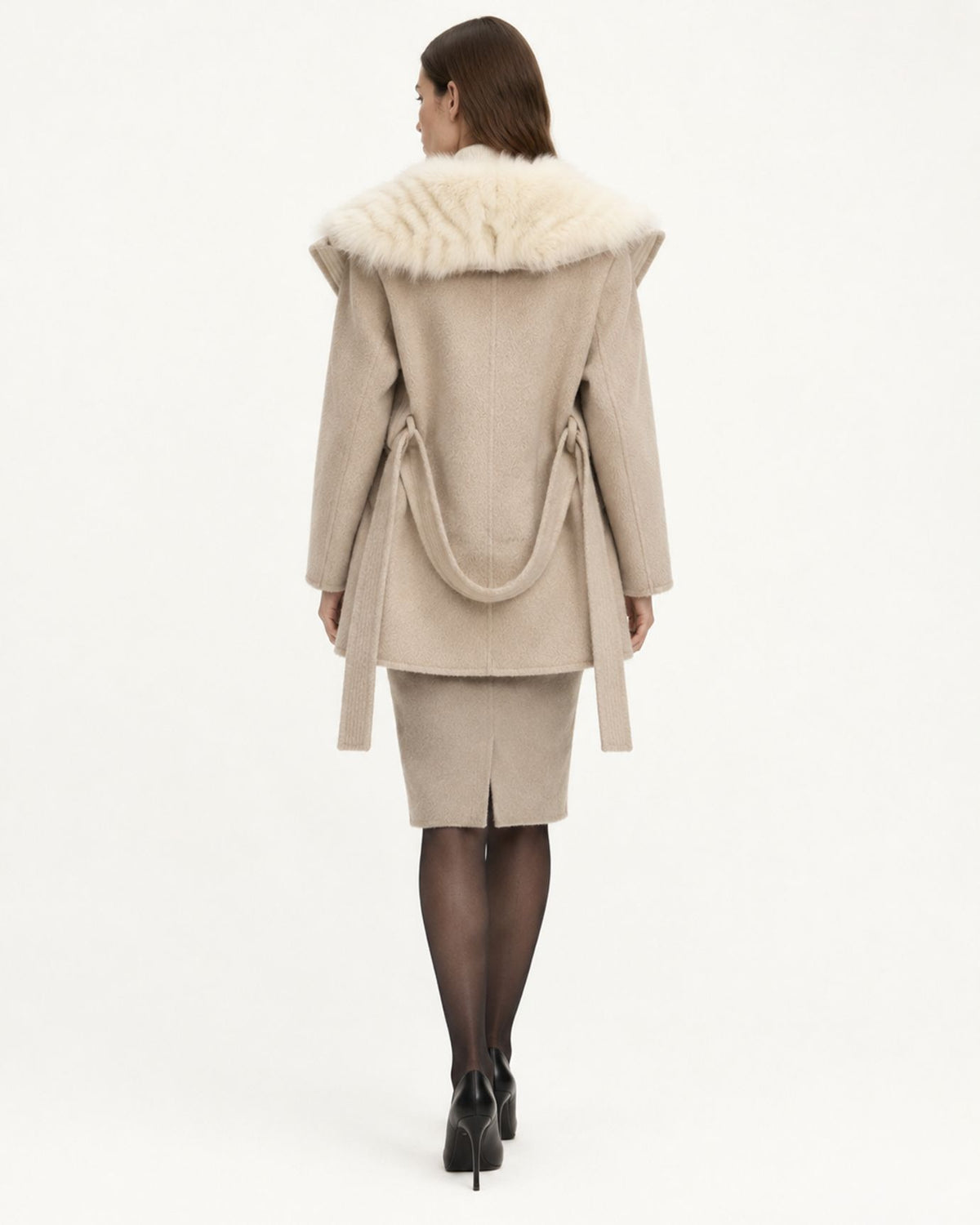 Relaxed-Fit Mid-Length Double-Faced Wool Coat
