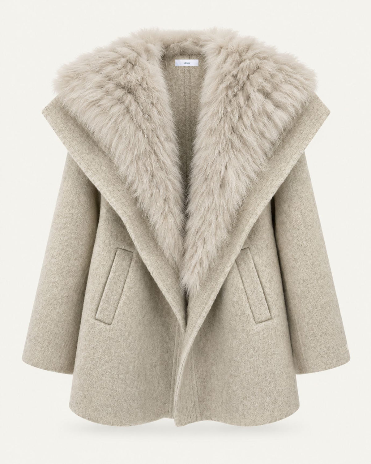 Relaxed-Fit Mid-Length Double-Faced Wool Coat