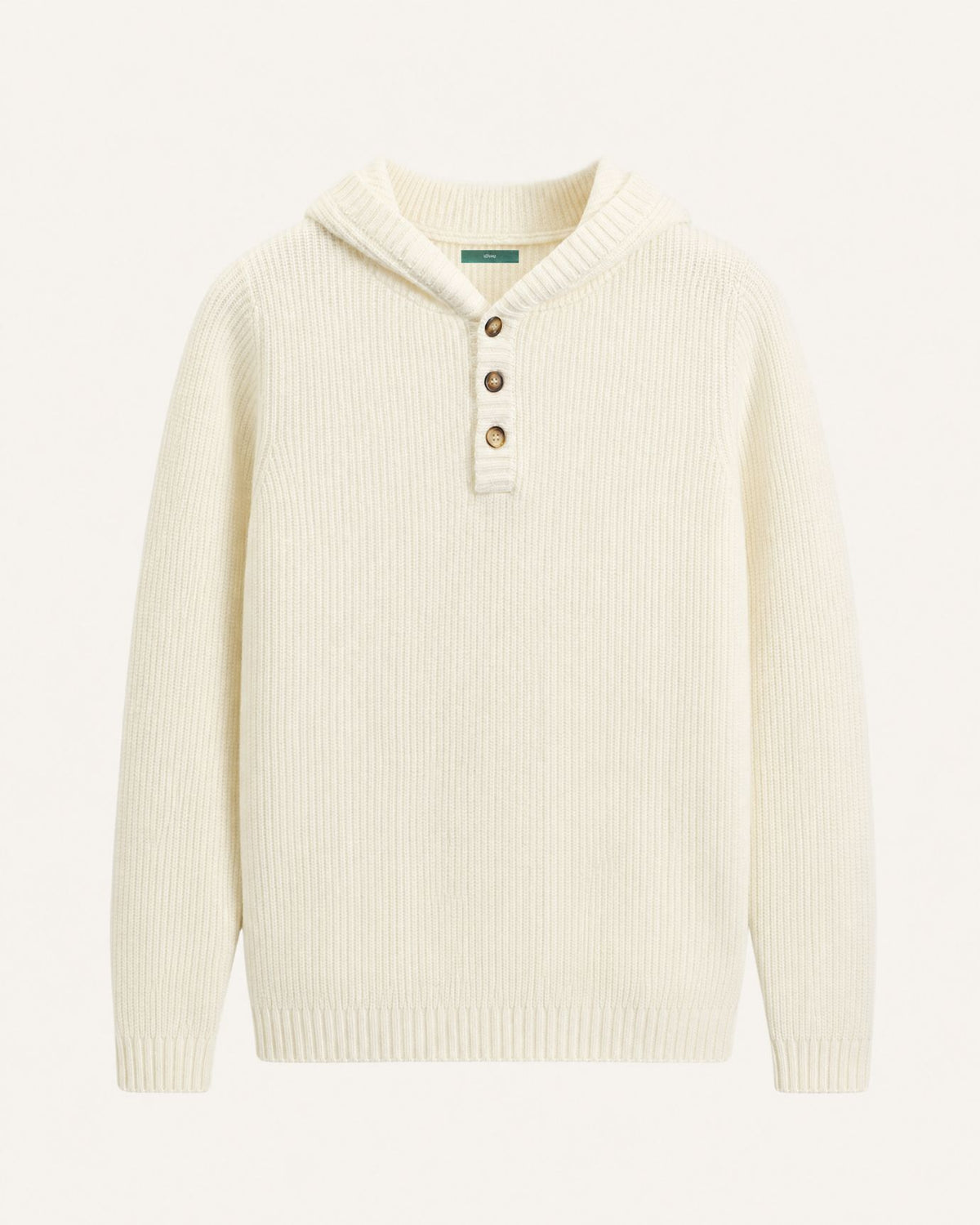 Relaxed Fit Cashmere Hooded Sweater