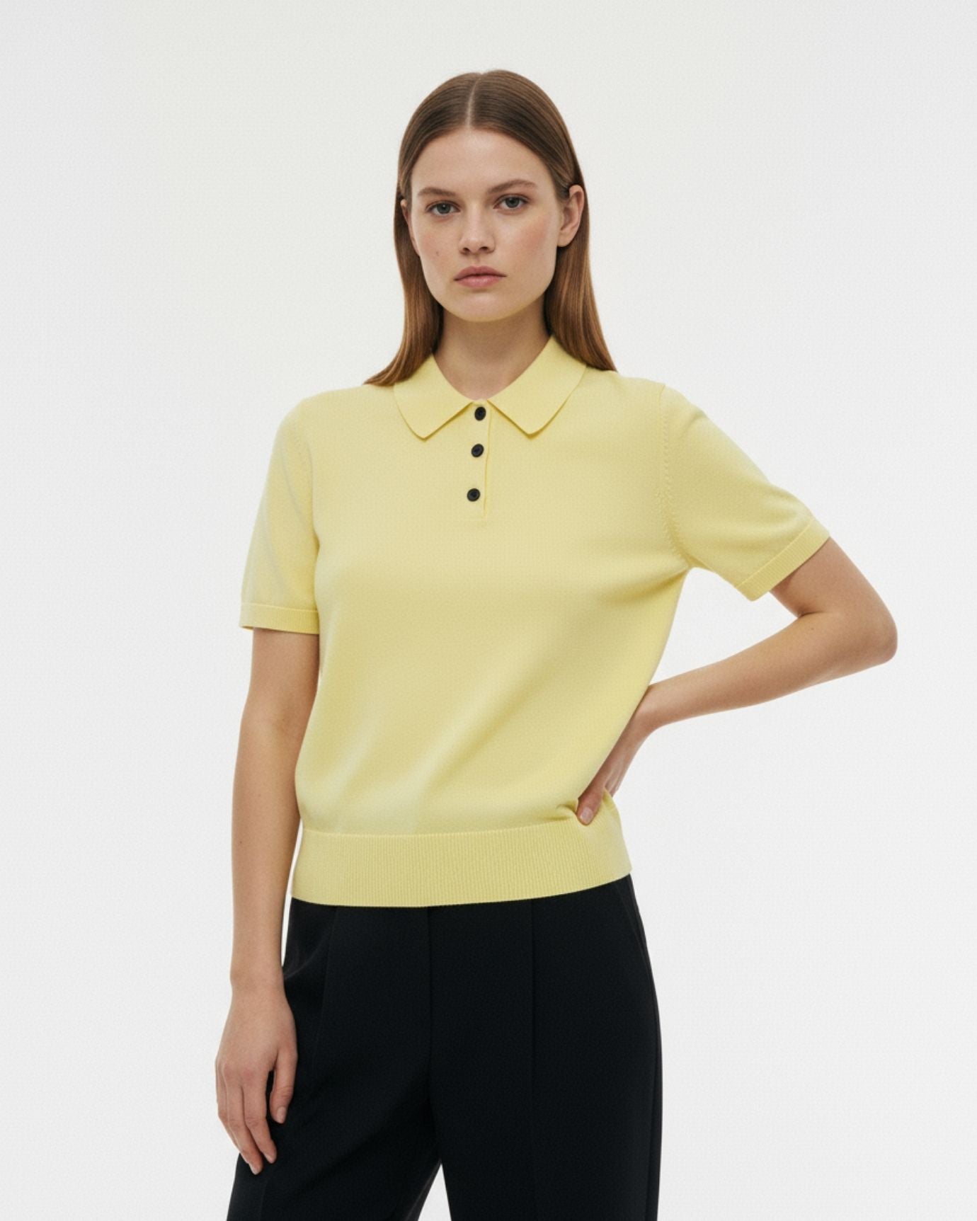 Divina Yellow polo