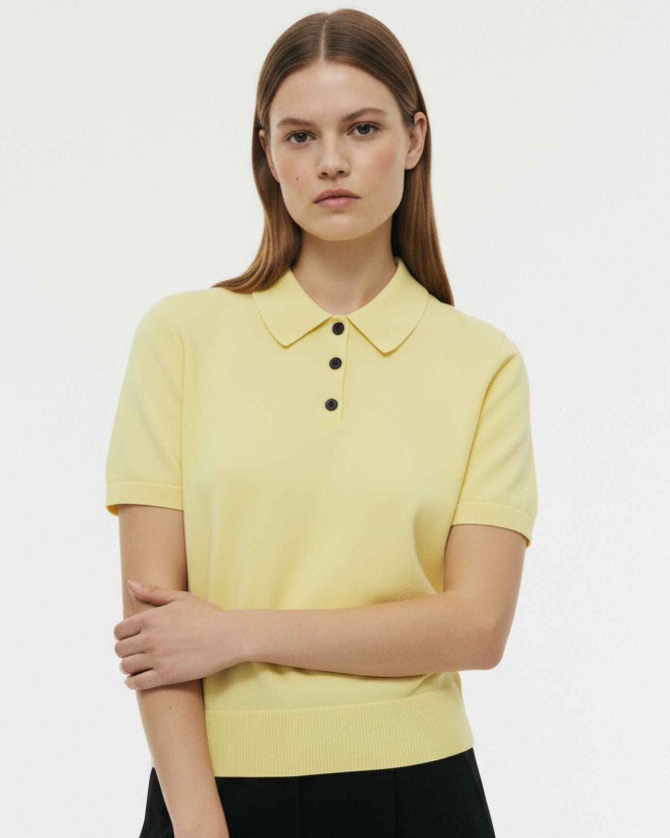 Divina Yellow polo