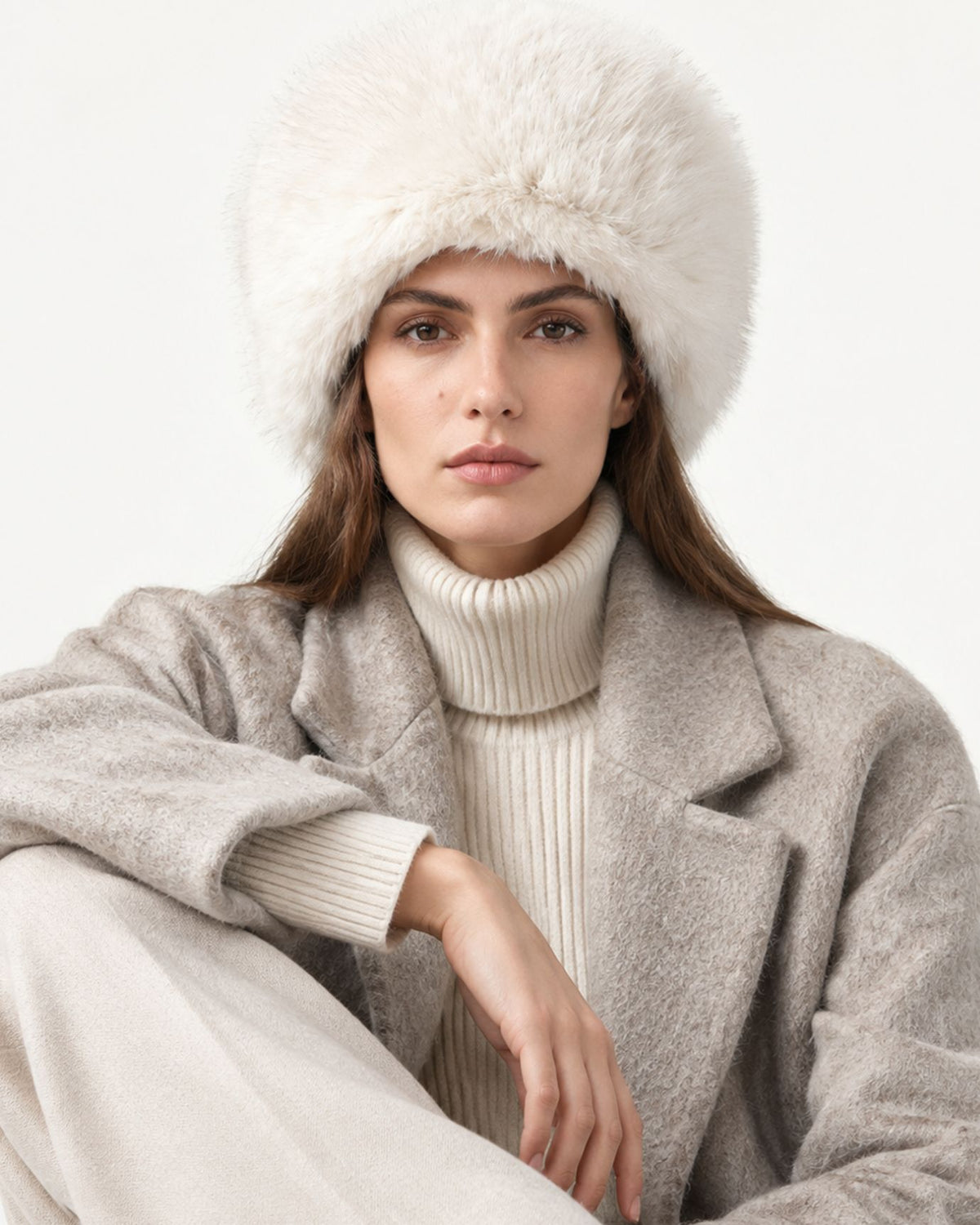 Zira Fleece-Lined Plush Bucket Hat