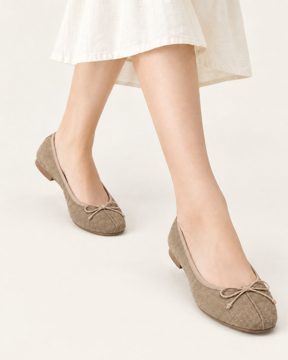 Soft Leather Vintage-Style Suede Shoes