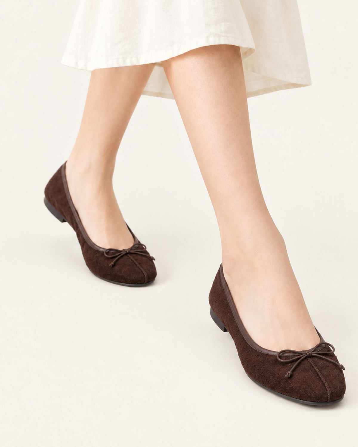 Soft Leather Vintage-Style Suede Shoes