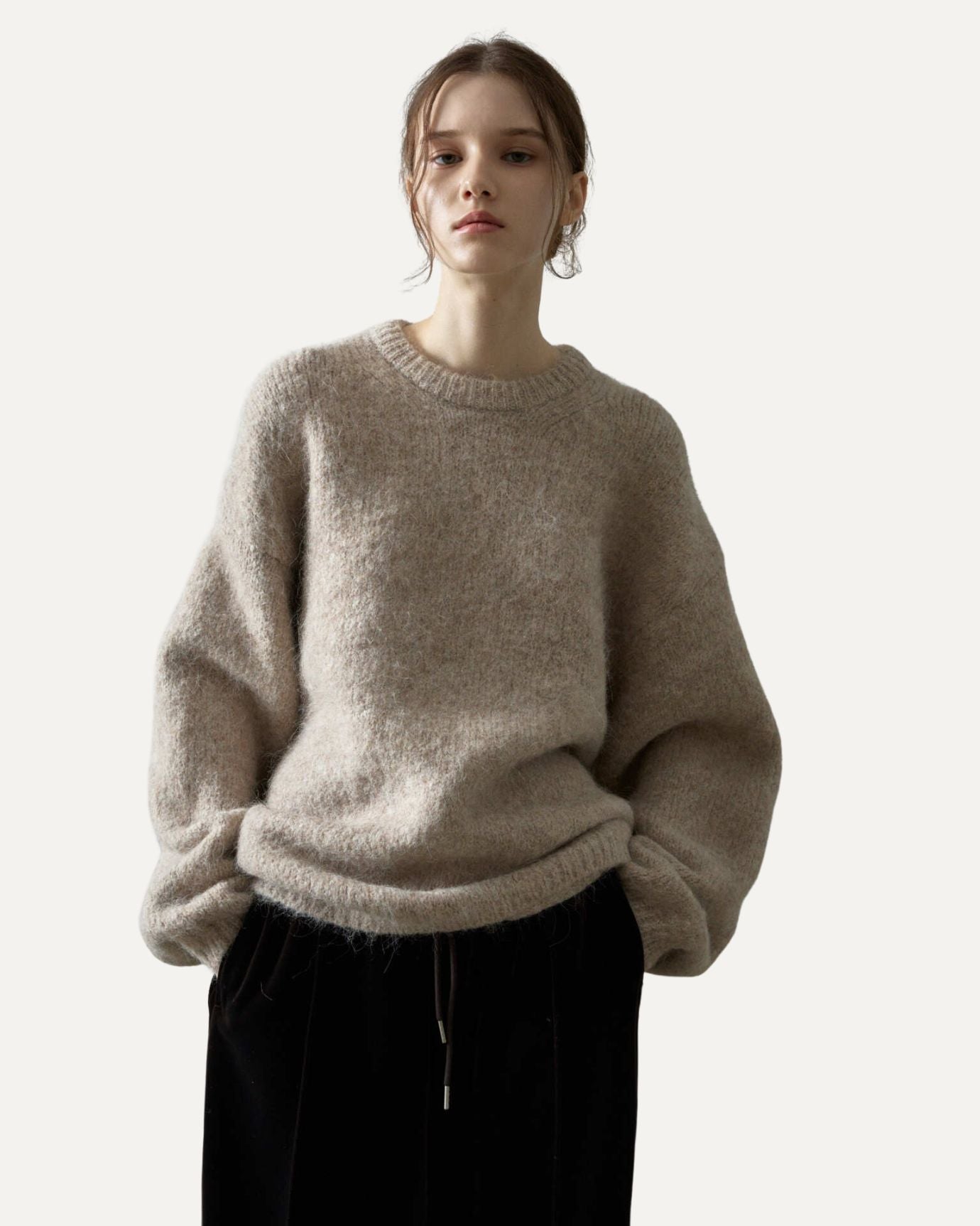 Mina Wolle Strickpullover