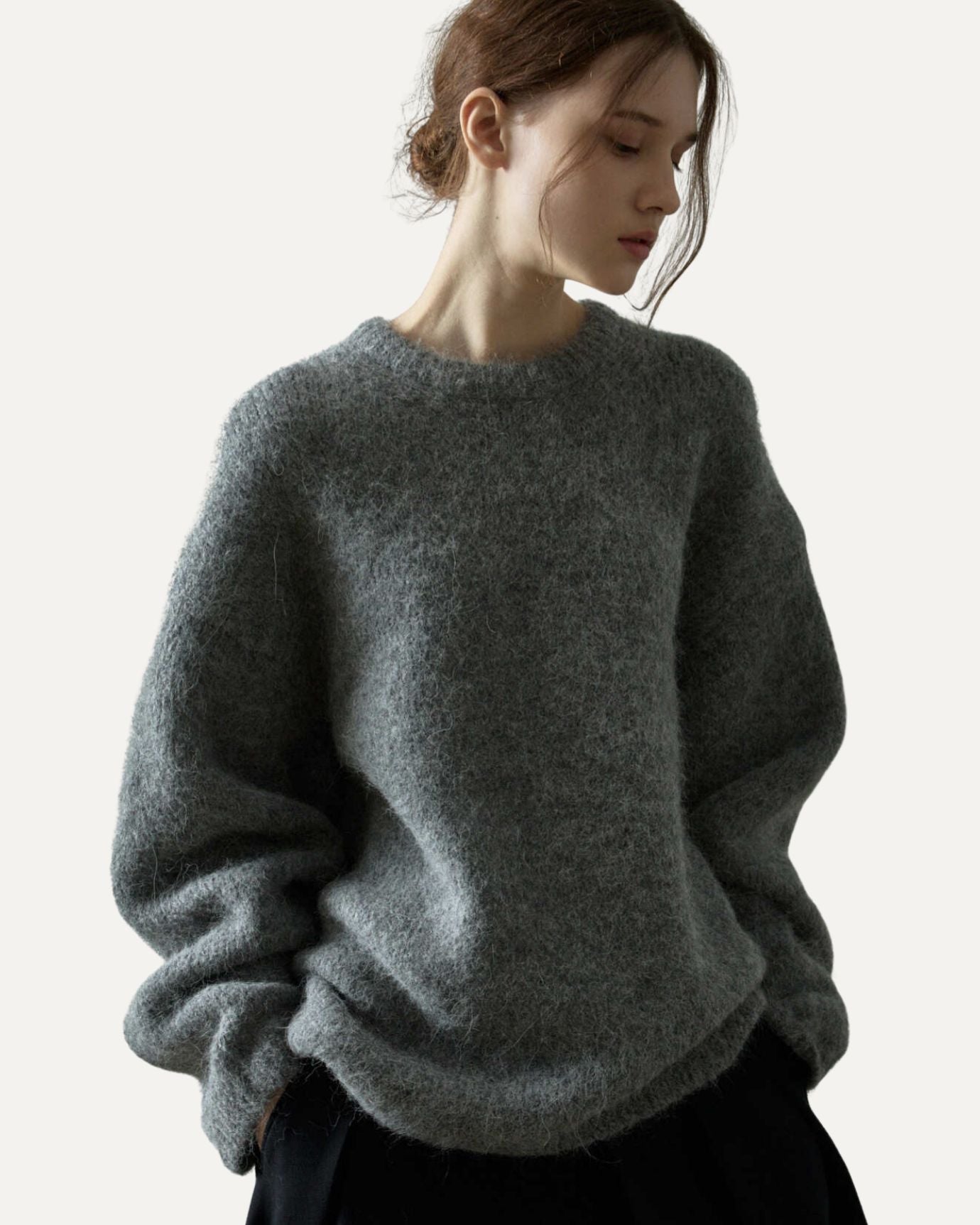 Mina Wolle Strickpullover