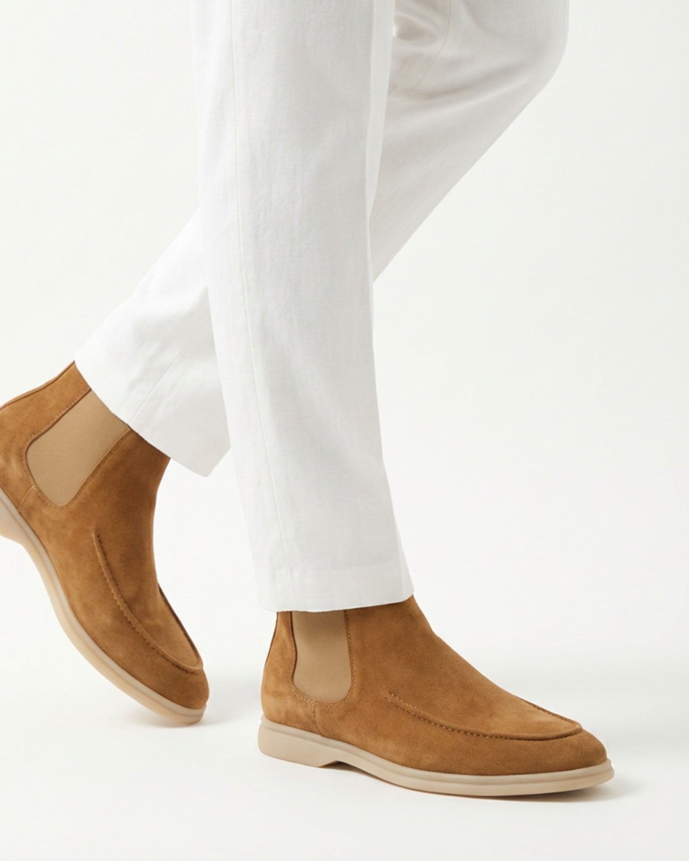 London British Leather Boots Suede