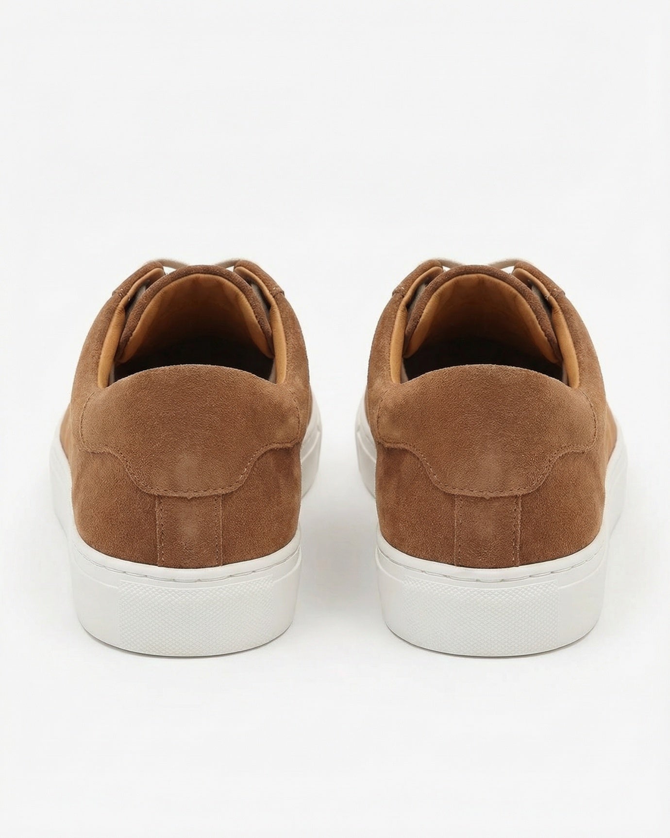 Florence Light Brown Suede Genuine Leather Cowhide Shoes