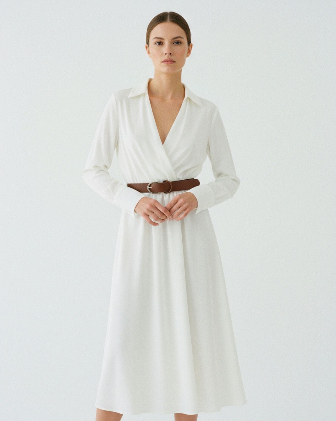 Vestido de noche blanco SS