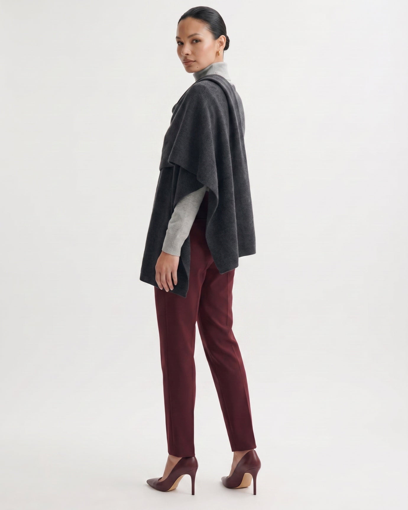Dina Cashmere Knit Shawl