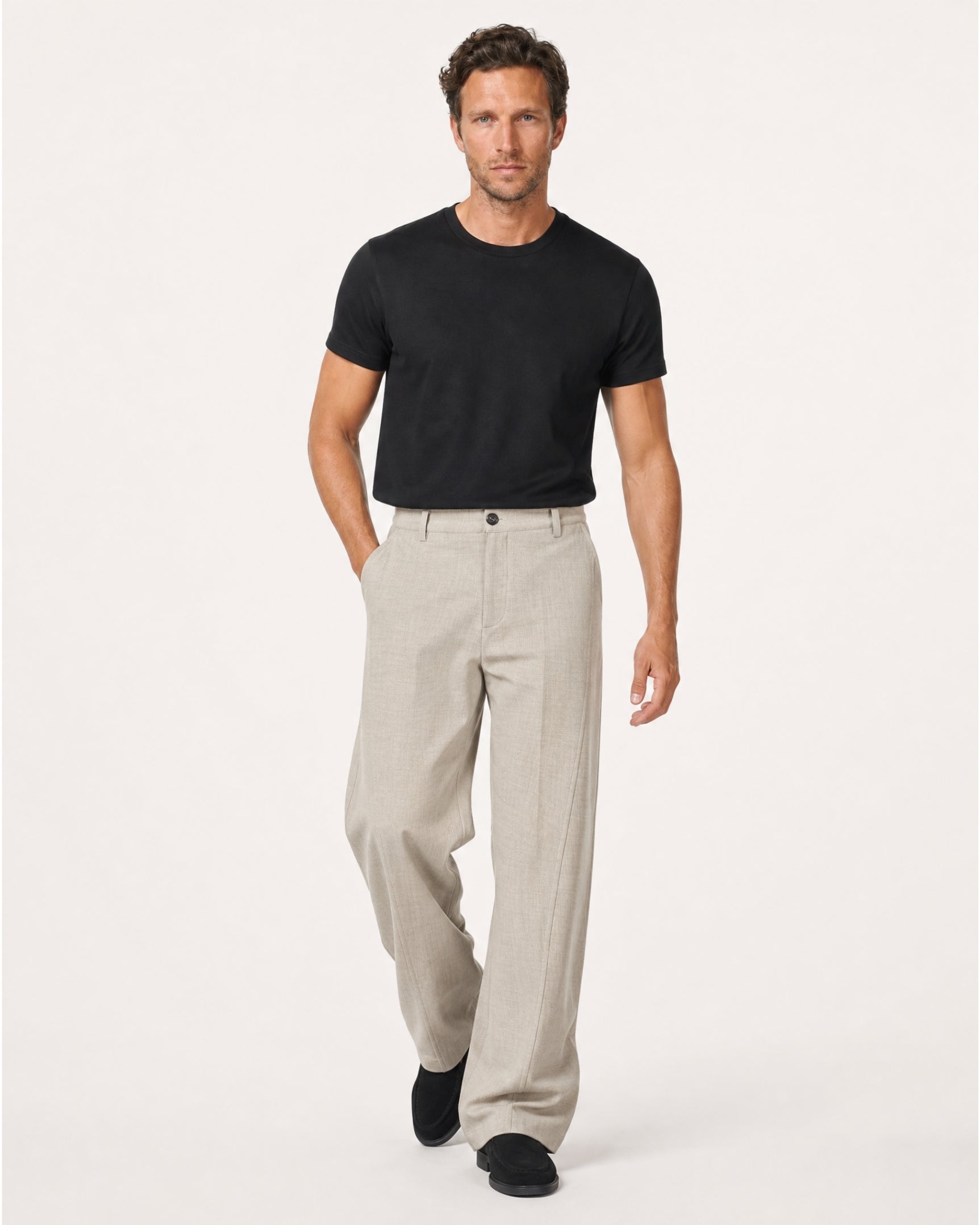 Old Money Trousers Draped Style
