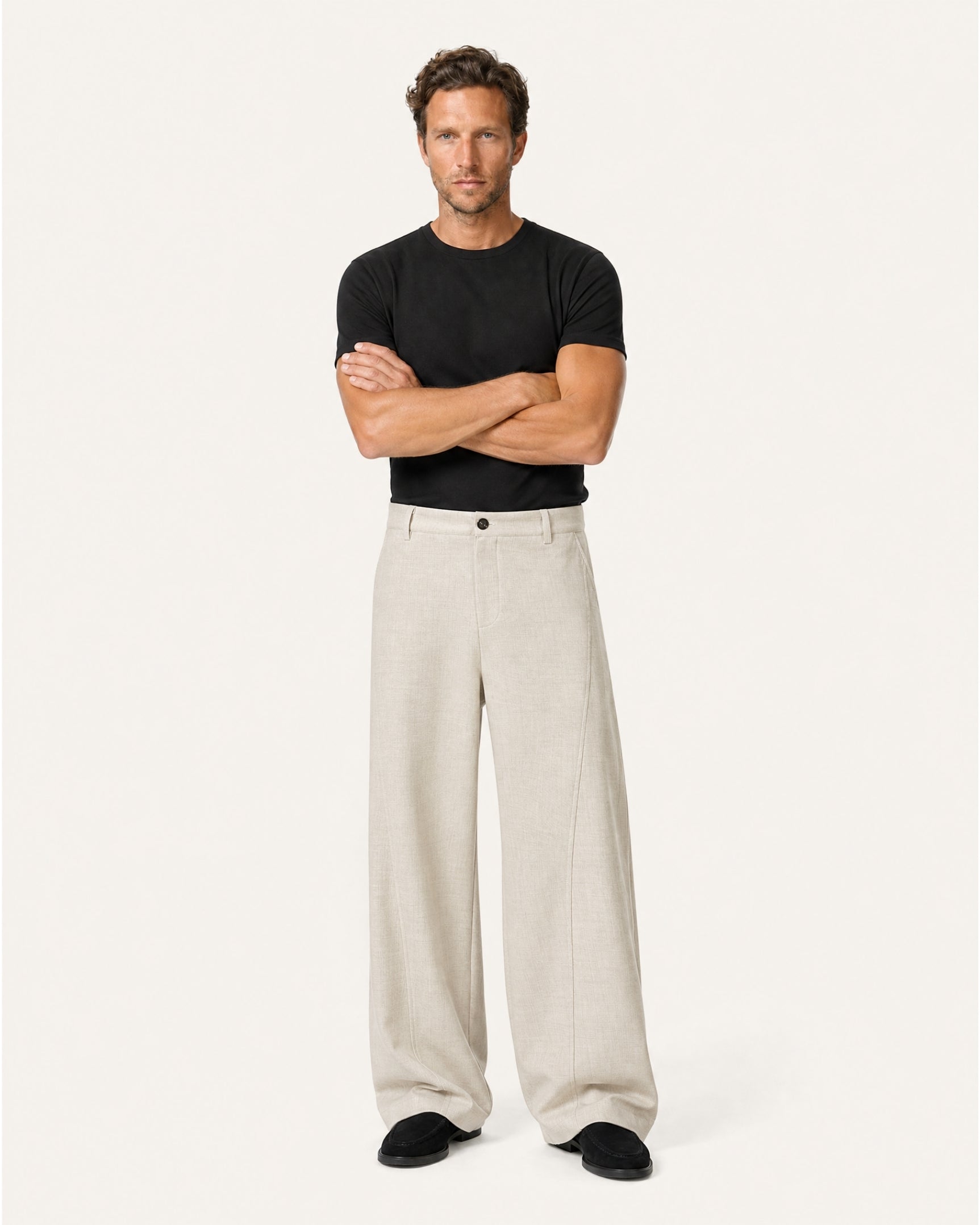 Old Money Trousers Draped Style