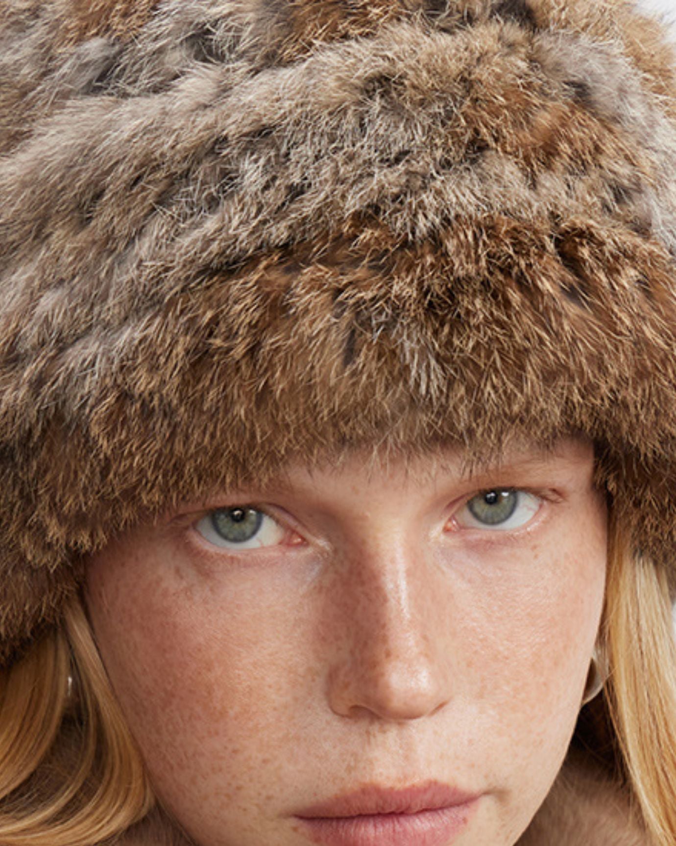 Rabbit Fur Designer Hat