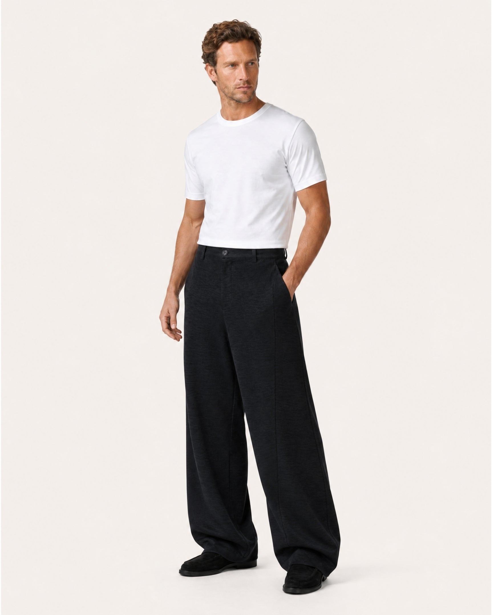 Old Money Trousers Draped Style