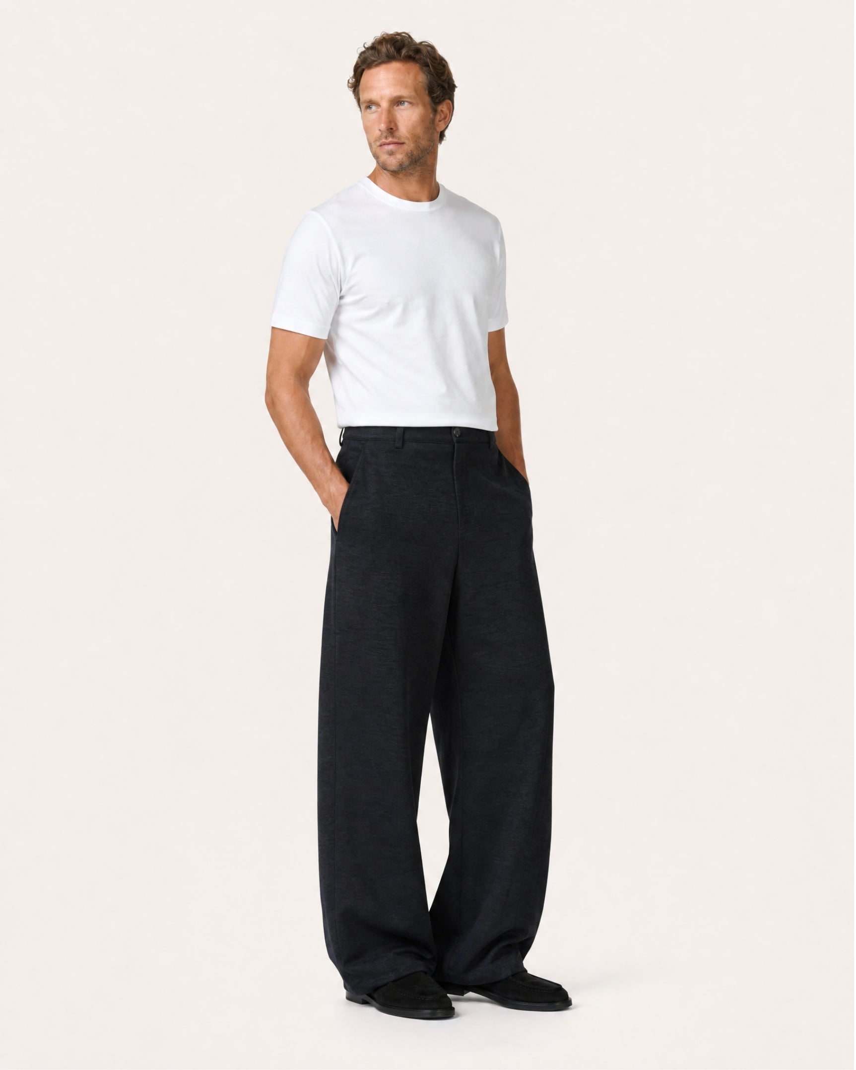 Old Money Trousers Draped Style