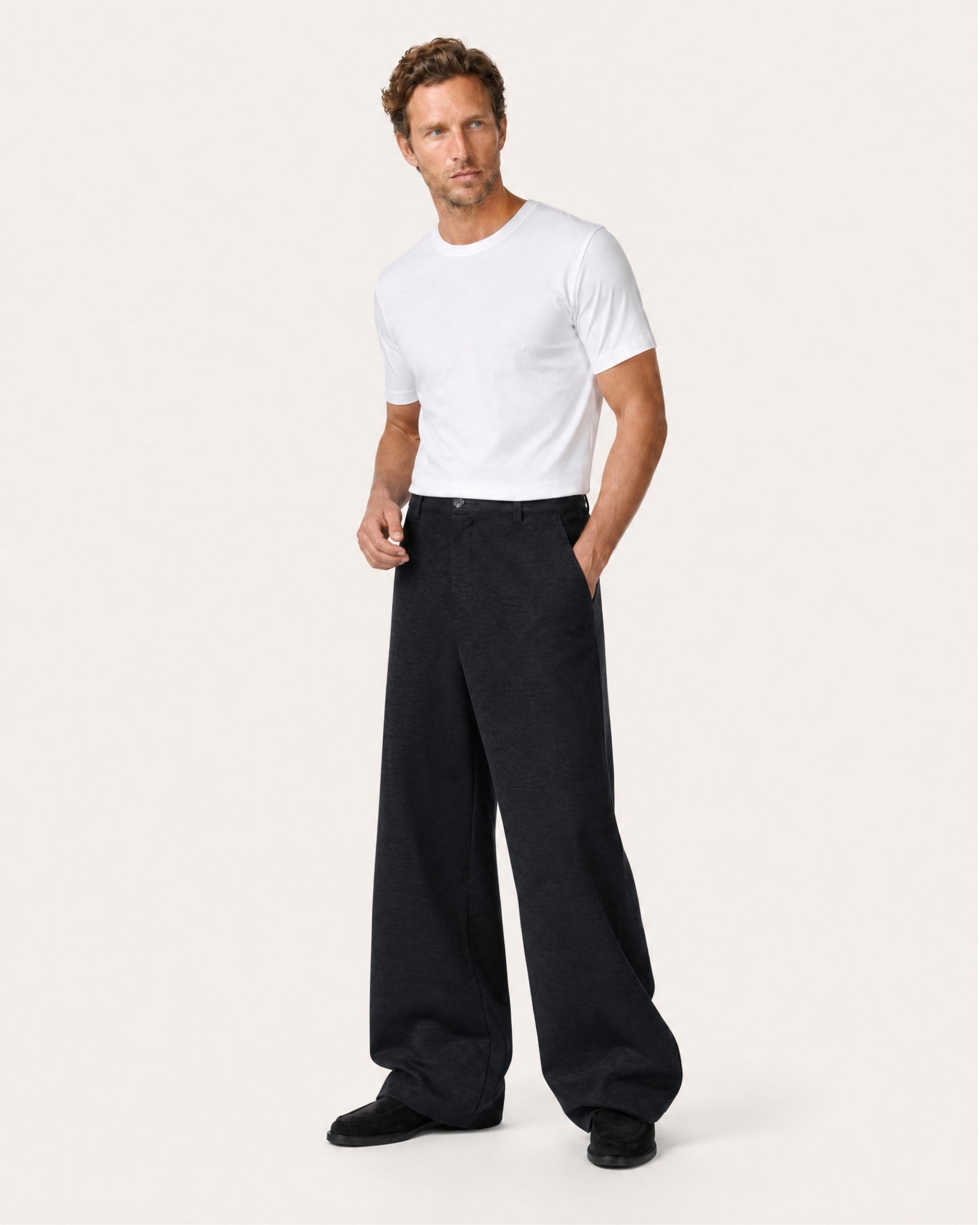 Old Money Trousers Draped Style